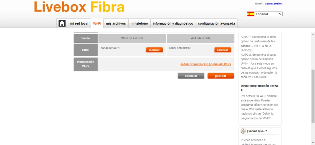 Aumentar señal wifi online livebox fibra