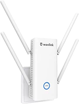 AX1800 WiFi 6 Extensor WiFi Booster - Extensor de alcance WiFi de puerto  Gigabit 1800Mbps repetidor WiFi de banda dual 5GHz 2.4GHz, extensor WiFi