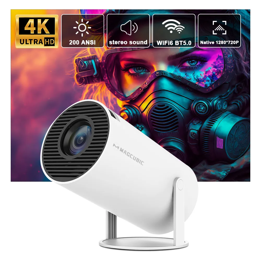 proyector 4k wifi 6