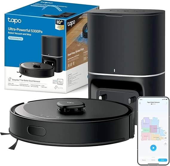 Contenido del Robot aspirador y fregado Tapo rv30