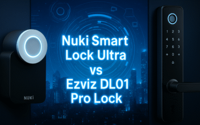 Cerraduras inteligentes cara a cara: Nuki Smart Lock Ultra vs Ezviz DL01 Pro
